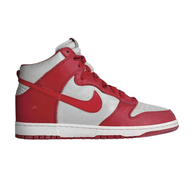 Nike Dunk High 'UNLV' 1985 — Soft Grey/Red