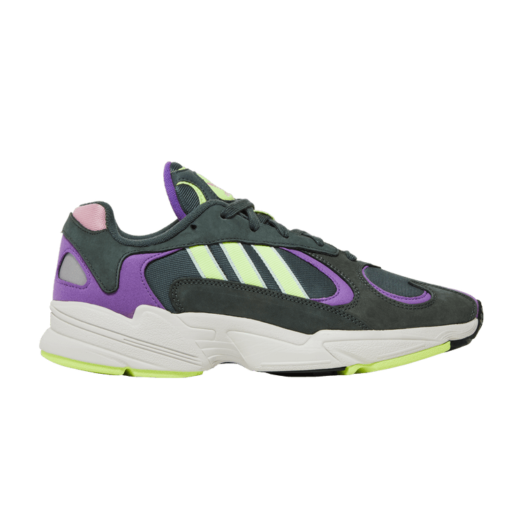 adidas Yung-1 'Legend Ivy' —  legend ivy / hi-res yellow / active purple