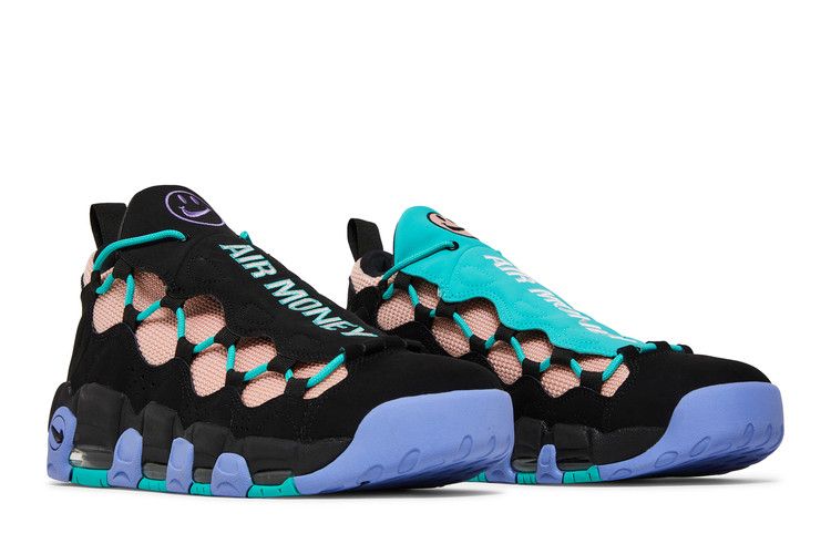 Air More Money 'Have A Nike Day' — Black/White-Space Purple-Bleach Coral