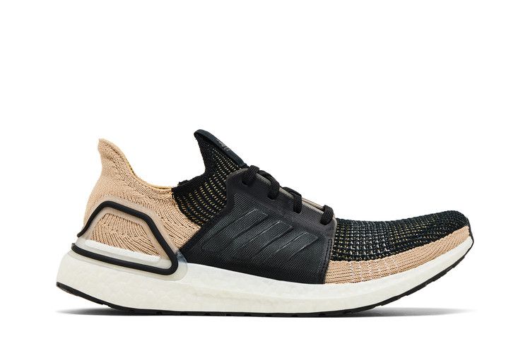 Adidas UltraBoost 19 'Raw Sand' — Core Black/Raw Sand/Grey