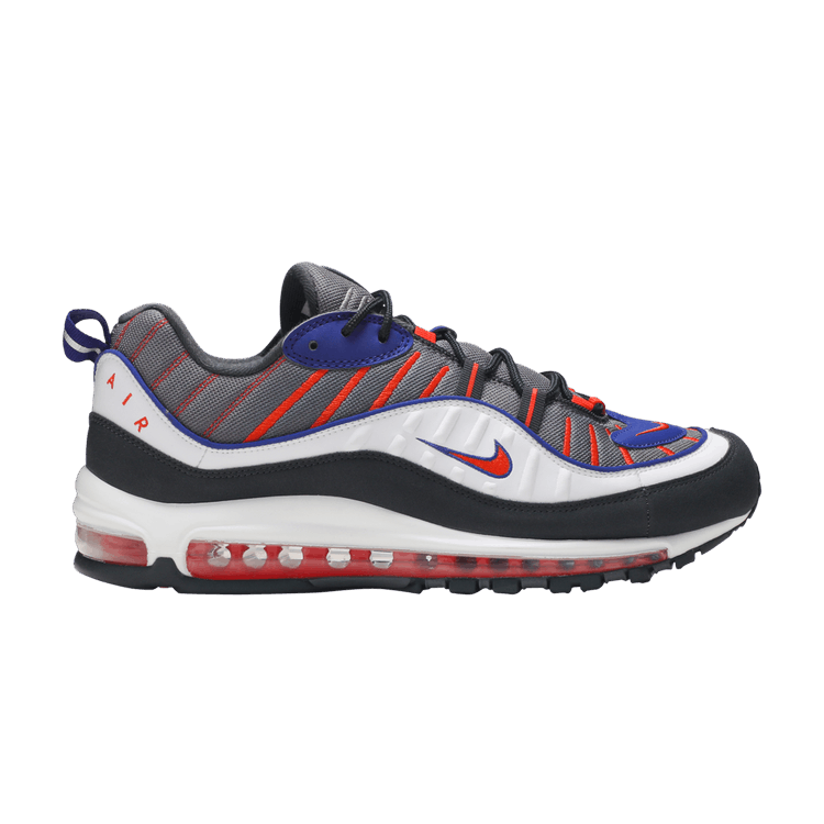 Nike Air Max 98 'Phoenix' — Gunsmoke/Team Orange-Laser Orange-White