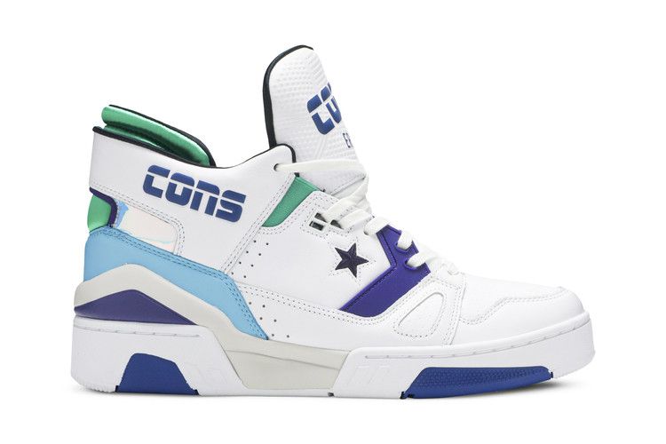 Don C x Converse ERX-260 Mid Jewel 'Charlotte Hornets' — White/Court Purple/Bold Jade