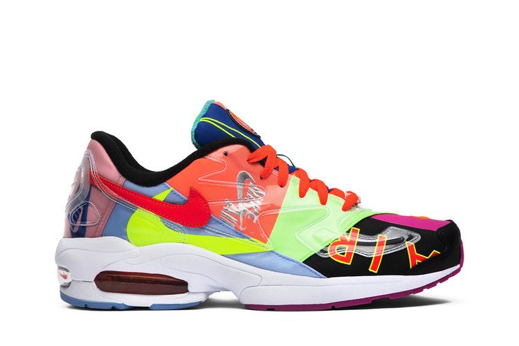 Atmos x Nike Air Max 2 Light QS 'Logos' — Black/Bright Crimson (2)