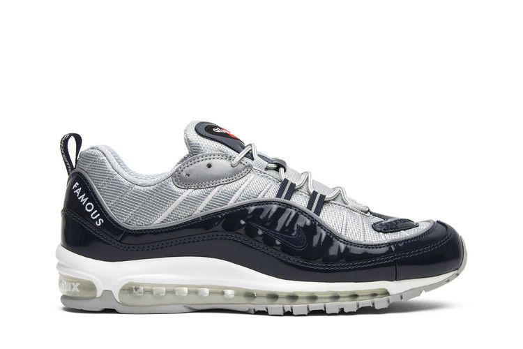 Supreme x Nike Air Max 98 'Obsidian' — Obsidian/Obsidian/Reflective Silver/White (2)