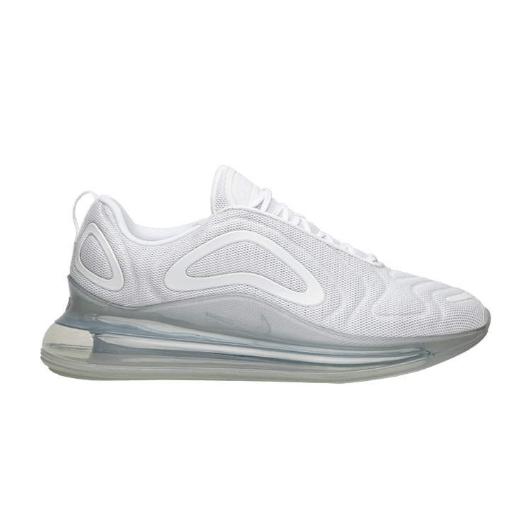 Nike Air Max 720 'Metallic Platinum' — White/White-Metallic Platinum