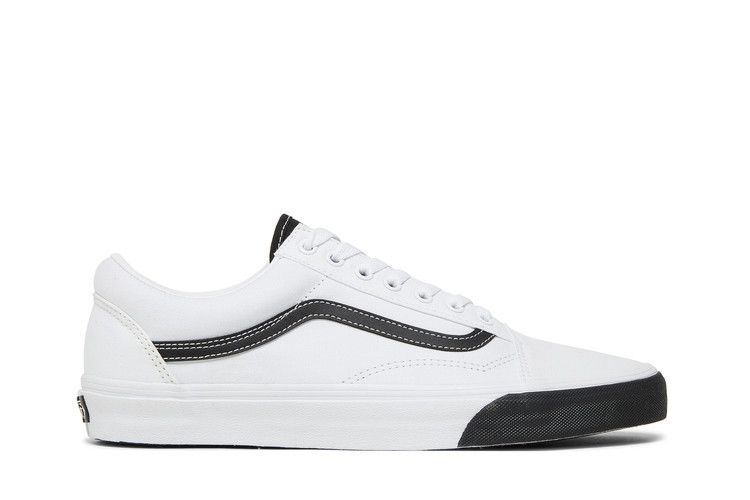 Vans Old Skool 'Color Block' — Black/White