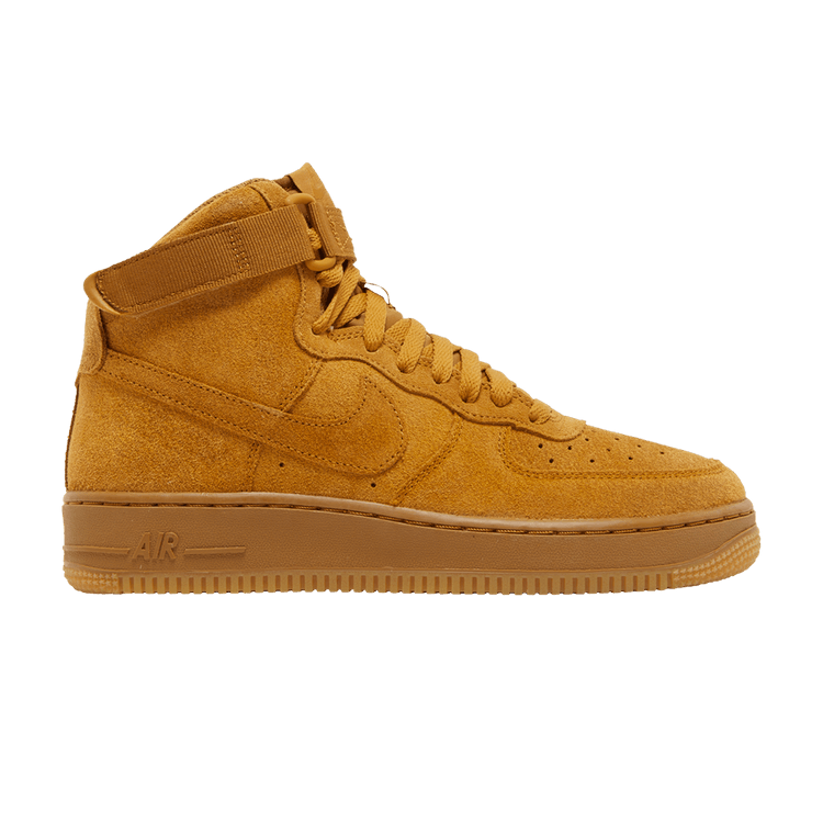Nike Air Force 1 High LV8 GS 'Wheat' — Wheat/Wheat-Gum Light Brown