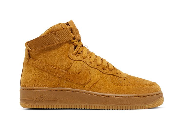 Nike Air Force 1 High LV8 GS 'Wheat' — Wheat/Wheat-Gum Light Brown (2)