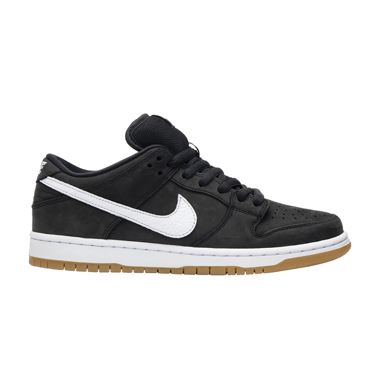 Nike Dunk Low SB 'Orange Label' — Black/White-Light Brown Gum
