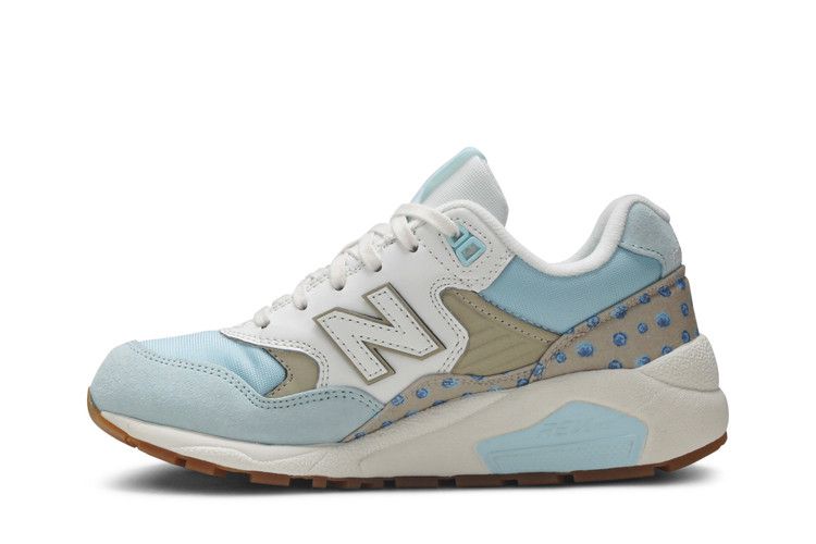 New Balance Wmns 580 'Baby Blue Floral' — Baby Blue/White