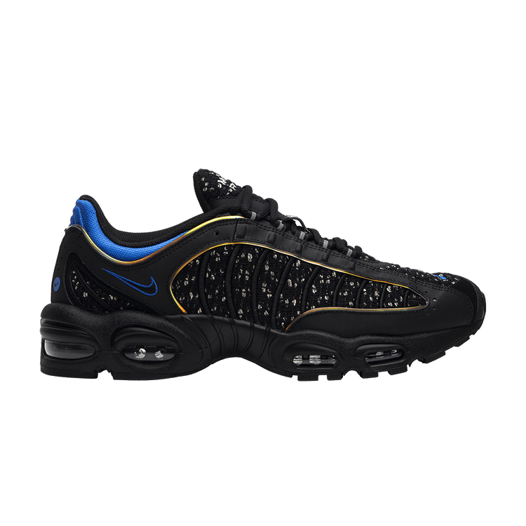 Supreme x Nike Air Max Tailwind 4 'Black Cobalt' — Black/Hyper Cobalt-Black