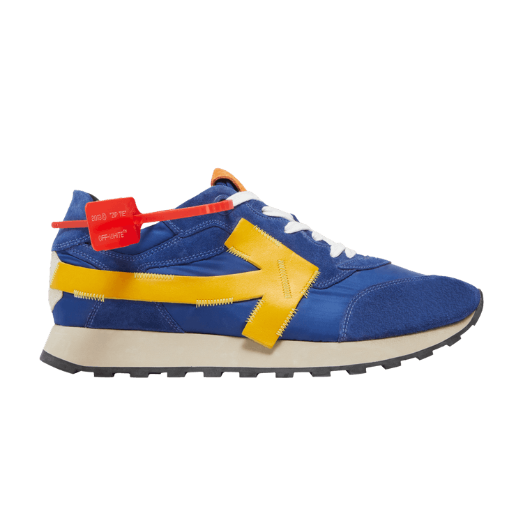 Off-White Arrow 'Blue Yellow' — Blue/White