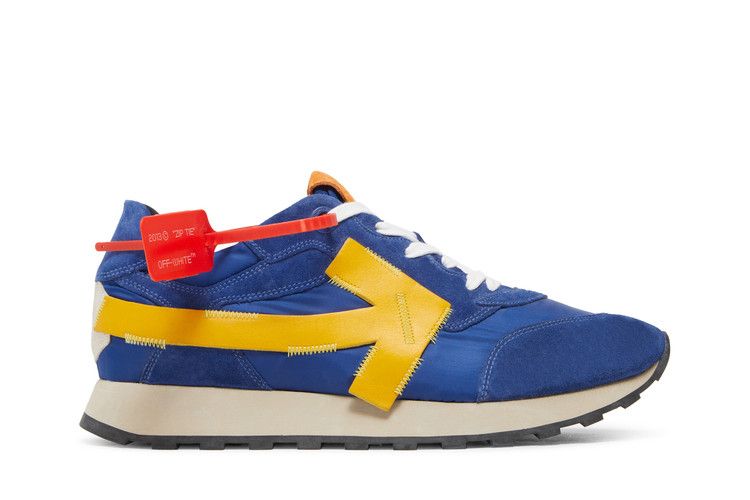 Off-White Arrow 'Blue Yellow' — Blue/White