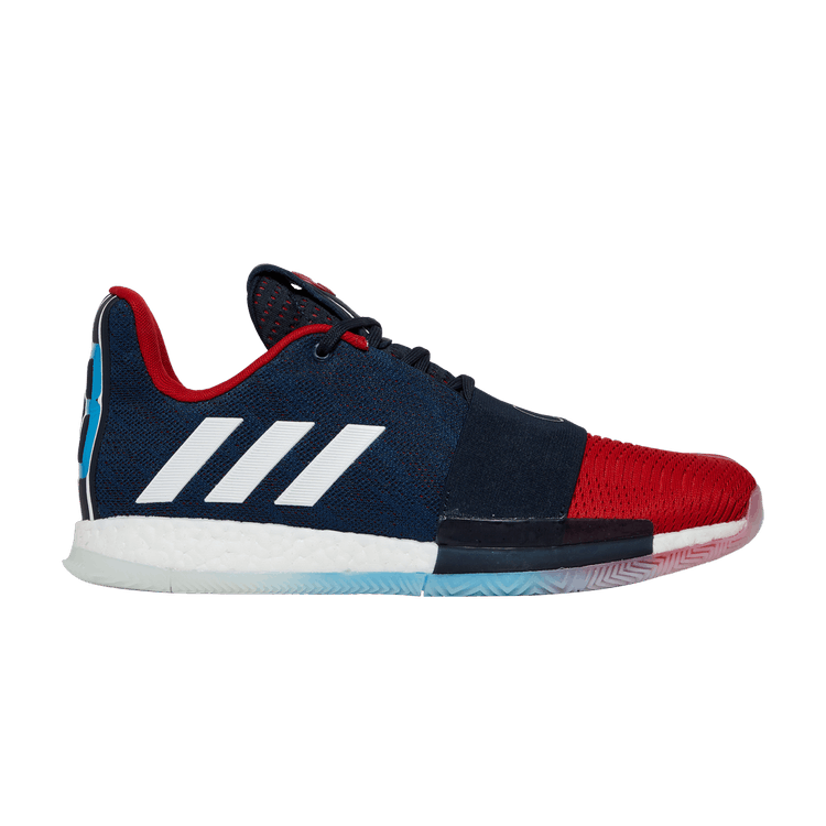 Adidas Harden Vol. 3 'Rockets 90s Jersey' — Legend Ink/Collegiate Navy/Power Red