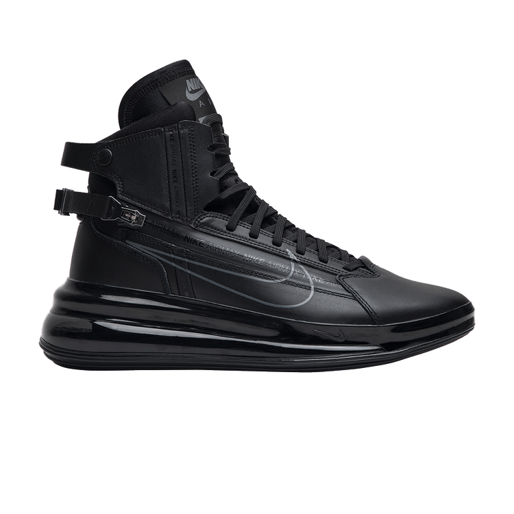 Nike Air Max 720 Saturn 'Triple Black' — Black/Black-Black