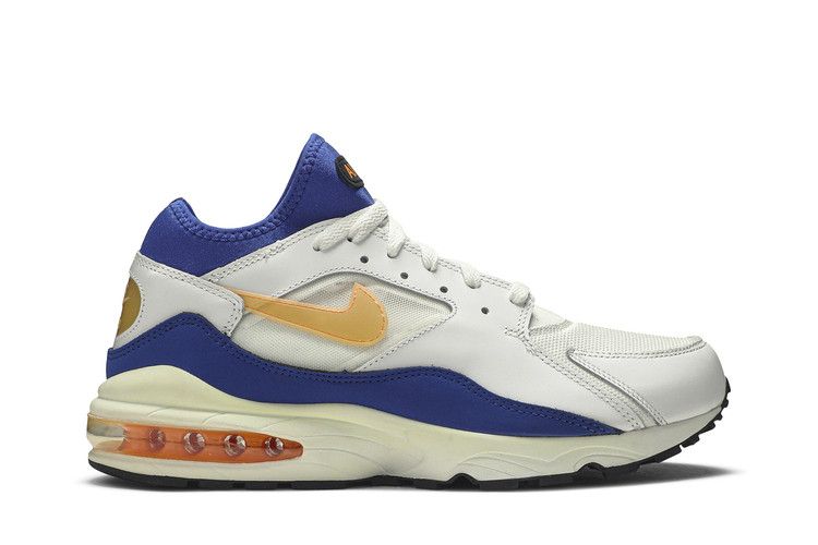 Nike Air Max 93 'Bright Citrus' — White/Bright Citrus-Hyper Blue-Black