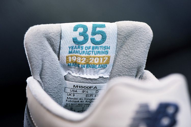 New Balance 1500 Made in England 'Flimby 35th Anniversary' — Navy