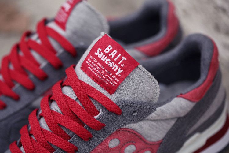 Bait x Saucony Shadow Original 'Cruel World 4: Midnight Mission' — Nvy/Gry/Red