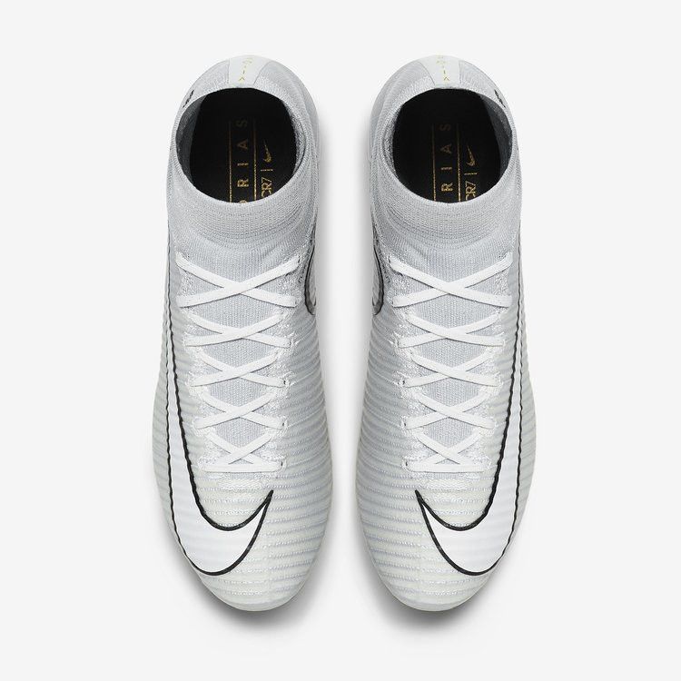 Nike Mercurial Superfly V CR7 SE FG 'Vitorias' — White/Gold