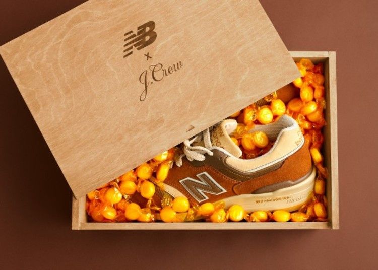 J Crew x New Balance 997 'Butterscotch' — Butterscotch/Tan