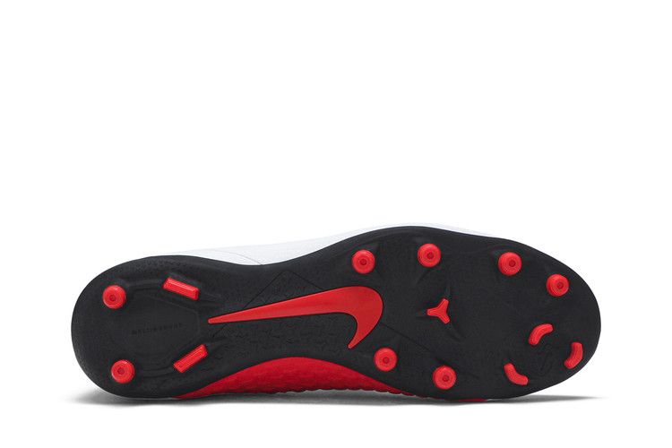 Nike Phantom Vision Club DF MG 'Pure Platinum' — Pure Platinum/Black-Light Crimson-Dark Grey