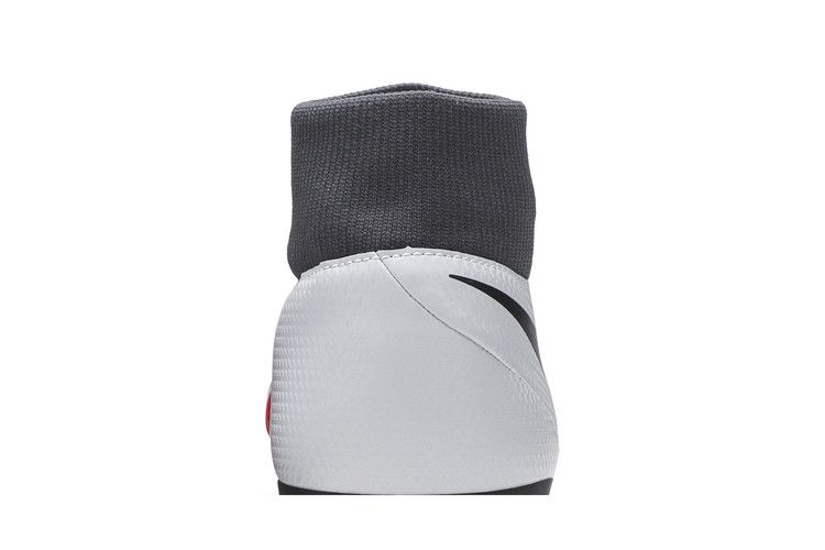 Nike Phantom Vision Club DF MG 'Pure Platinum' — Pure Platinum/Black-Light Crimson-Dark Grey