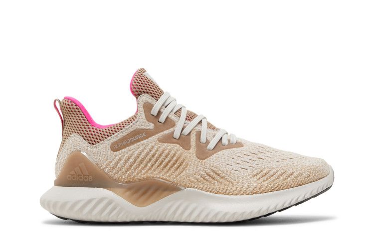 Adidas Alphabounce Beyond 'Chalk Pink' — Chalk Pearl/Shock Pink/Trace Khaki