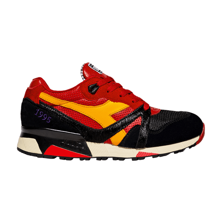 Packer Shoes x Raekwon x Diadora N9000 'Cuban Linx' — Chili Pepper/Black