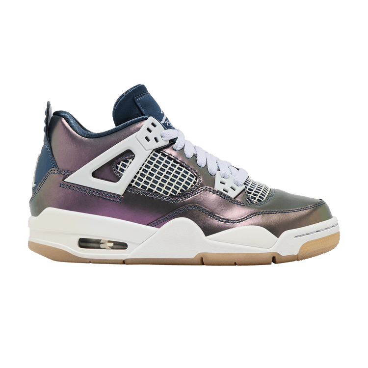 Air Jordan 4 Retro SE GS 'Monsoon Blue' — Monsoon Blue/Melon Tint/White/Armory Blue