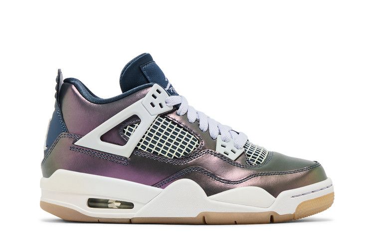 Air Jordan 4 Retro SE GS 'Monsoon Blue' — Monsoon Blue/Melon Tint/White/Armory Blue