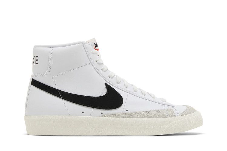 Nike Blazer Mid '77 Vintage 'White Black' — White/Black (2)