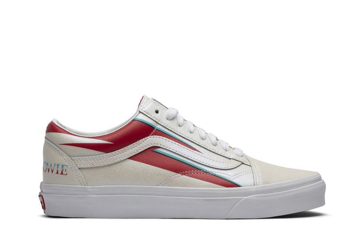 David Bowie x Vans Old Skool 'Aladdin Sane' — (db) aladdin sane/true wh
