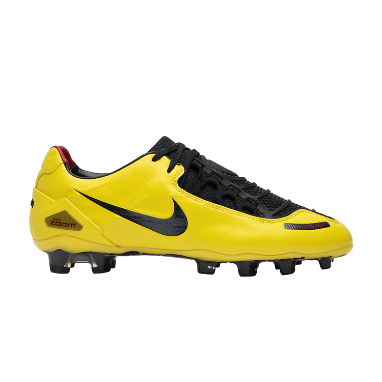 Nike Total 90 Laser FG SE 'Zest' — Zest/Dark Charcoal/Sport Red/Black