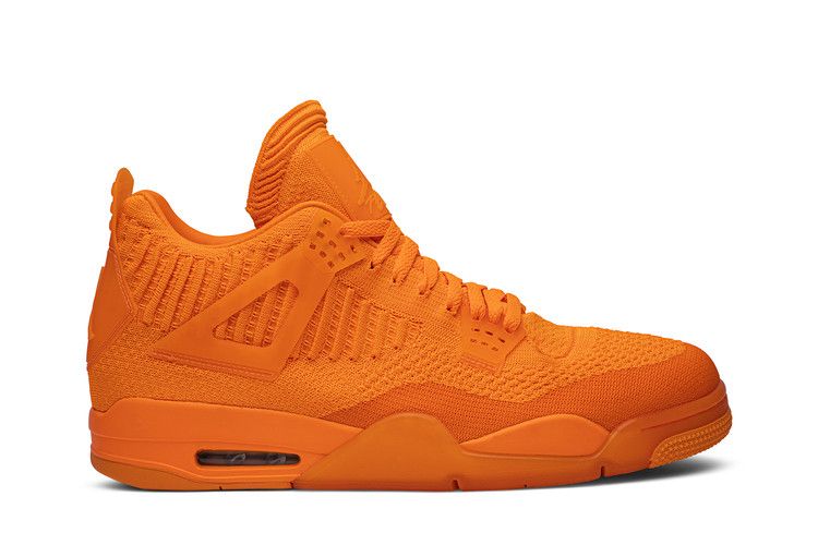 Air Jordan 4 Retro Flyknit 'Total Orange' — Total Orange/Total Orange/Total Orange