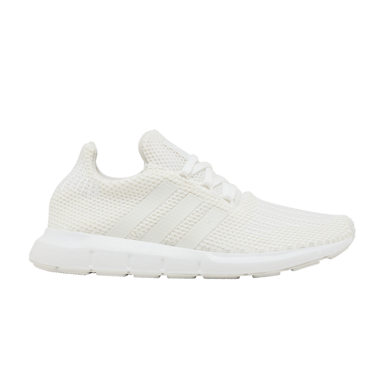 adidas Swift Run 'Triple White' — Footwear White/Footwear White/Core Black