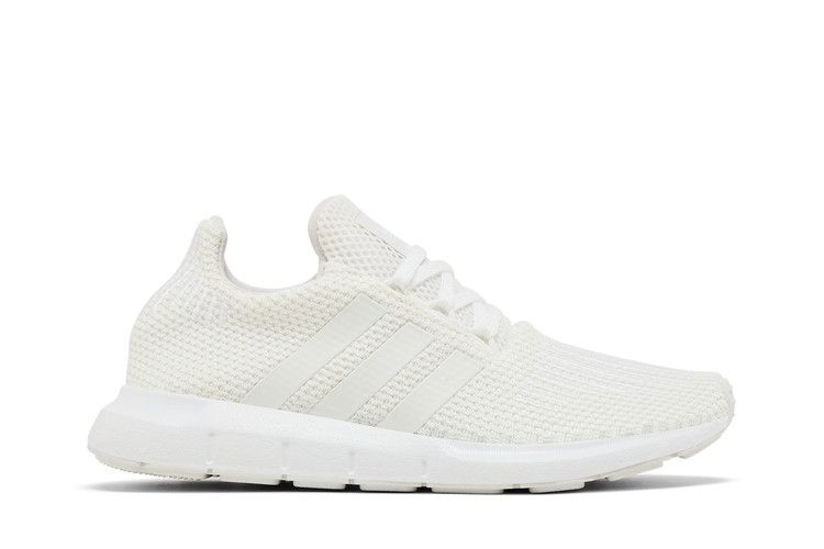 adidas Swift Run 'Triple White' — Footwear White/Footwear White/Core Black