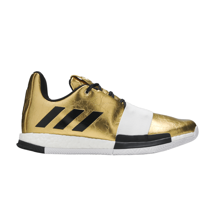 adidas Harden Vol. 3 'Imma Star' — Gold Metallic/Cloud White/Core Black