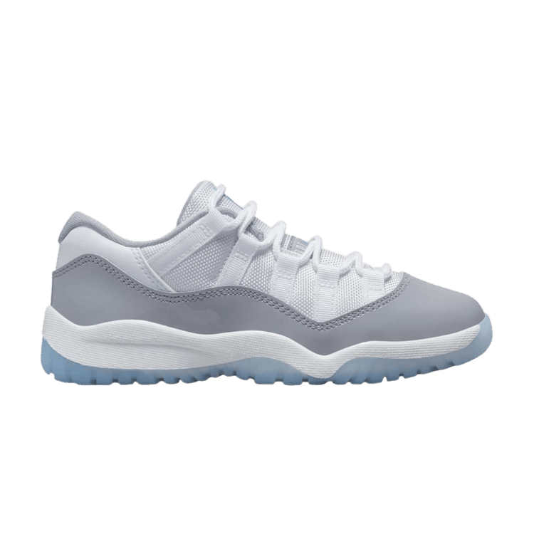 Air Jordan 11 Retro Low PS 'Cement Grey' — White/University Blue/Cement Grey