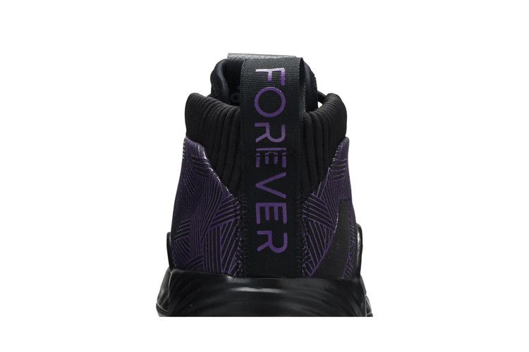 Marvel x adidas Dame 5 'Heroes Among Us: Black Panther' — Core Black/Action Purple/Silver Metallic