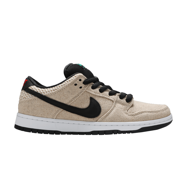 Nike SB Dunk Low 'Hemp' — Bamboo/Black/White