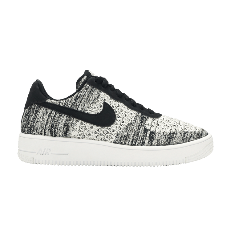 Nike Air Force 1 Flyknit Low 2.0 'Oreo' — Black/Pure Platinum-Black-White
