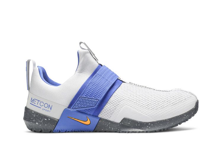 Nike Metcon Sport 'Atmosphere Grey Royal' — Atmosphere Grey/Game Royal-Thunder Grey-Orange Peel