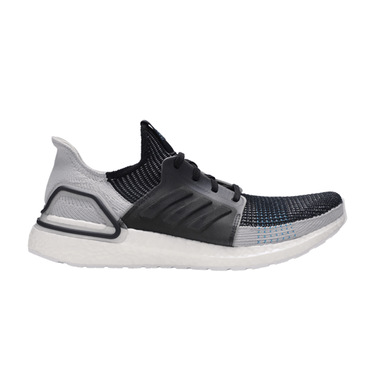 adidas UltraBoost 19 'Grey Cyan' — Core Black/Grey Six/Shock Cyan