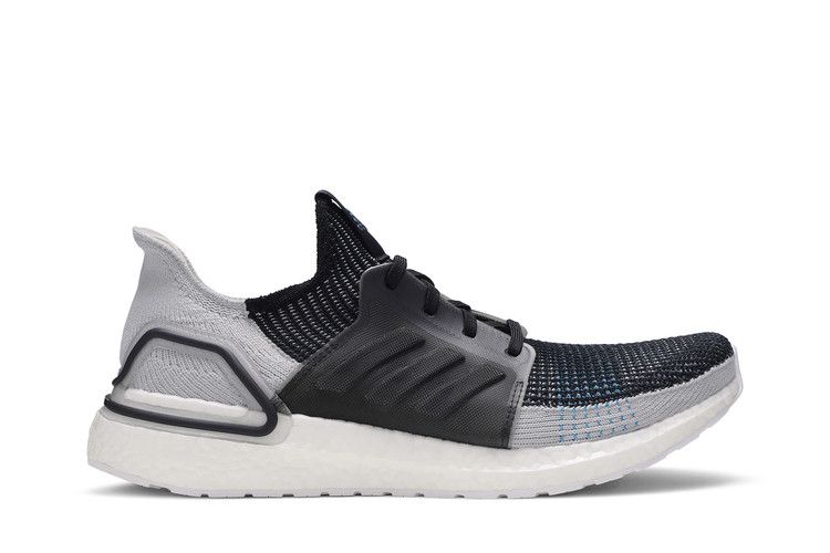adidas UltraBoost 19 'Grey Cyan' — Core Black/Grey Six/Shock Cyan
