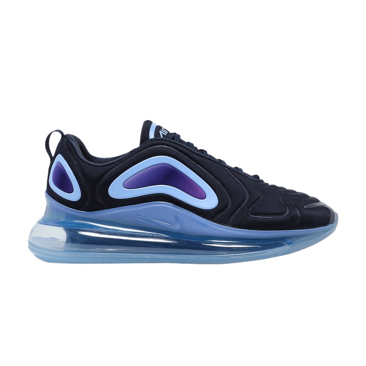 Nike Air Max 720 'Obsidian' — Obsidian/Royal Pulse-Regency Purple-Blue Fury