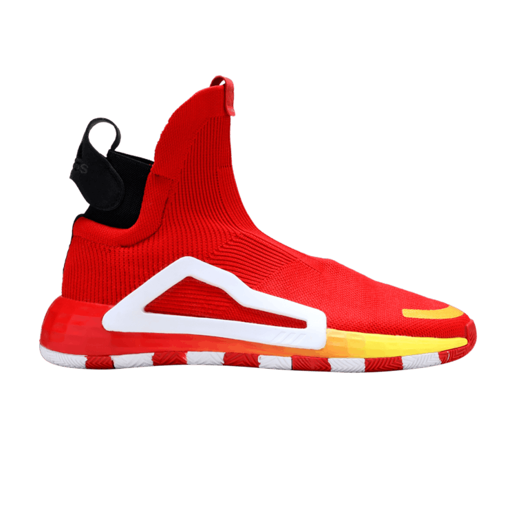 Adidas N3XT L3V3L 'McDonalds All-American' — Scarlet/Bright Yellow/Core Black
