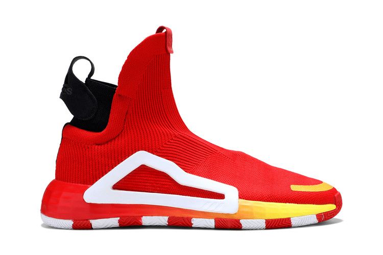 Adidas N3XT L3V3L 'McDonalds All-American' — Scarlet/Bright Yellow/Core Black