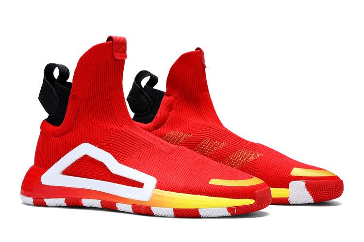 Adidas N3XT L3V3L 'McDonalds All-American' — Scarlet/Bright Yellow/Core Black