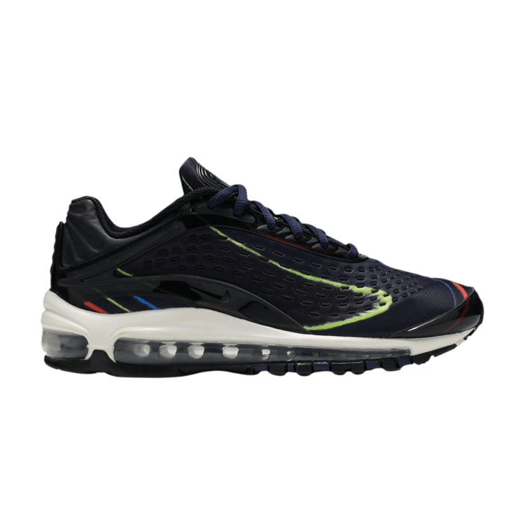 Nike Air Max Deluxe GS 'Midnight Navy' — Black/Black-Midnight Navy