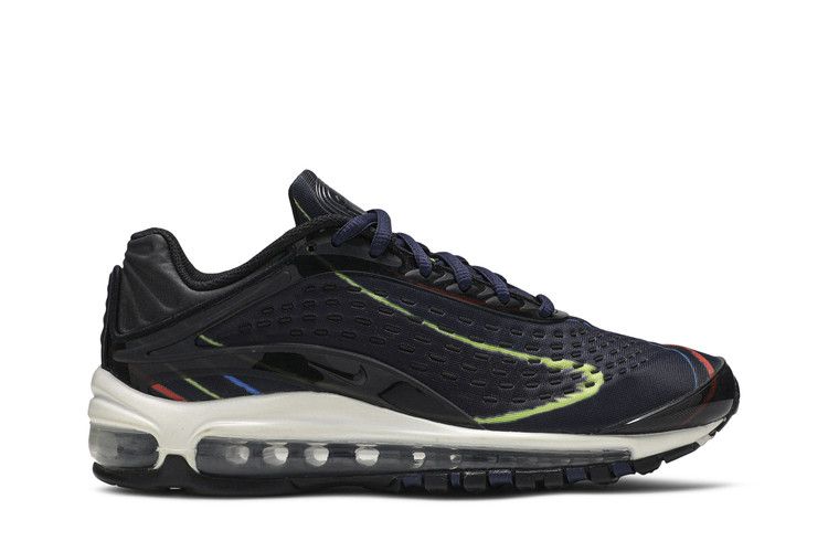 Nike Air Max Deluxe GS 'Midnight Navy' — Black/Black-Midnight Navy (2)